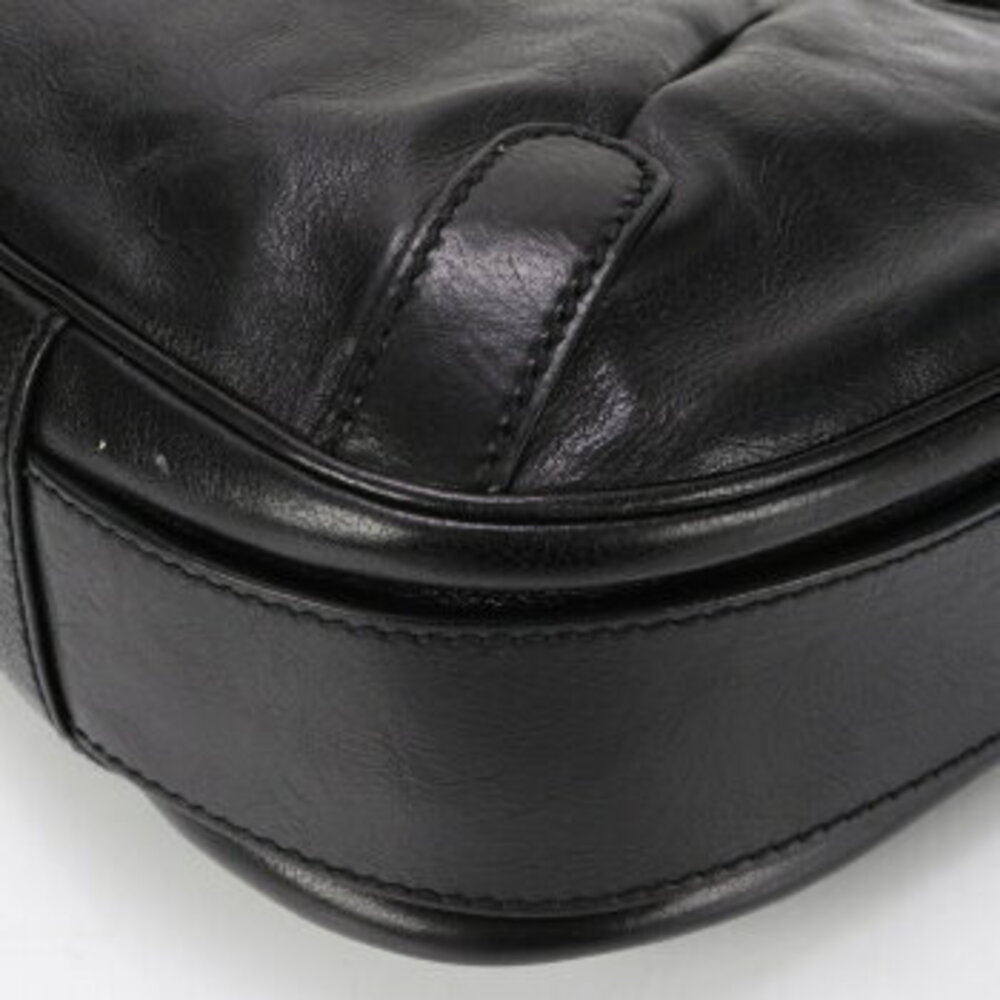 Yves Saint Laurent Mombasa Rive Gauche square leather shoulder bag Tote ESY - Picture 11 of 14